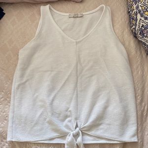 LOFT V Neck sleeveless Top